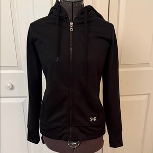 Under Armour Women's Black Full-Zip Hoodie - UA Storm